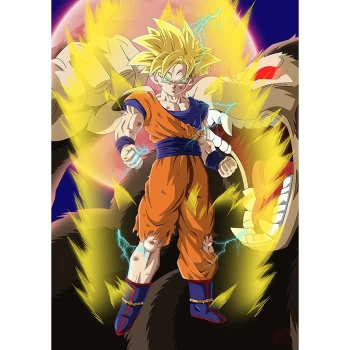 5D Diamond Painting Dragon Ball Z Characters Kit