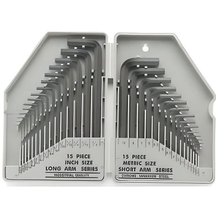 JEU DE 30 CLEFS ALLEN SAE-M