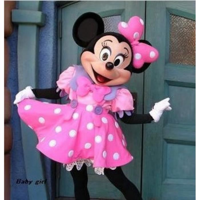 Costume classique de Minnie rose pour tout-petits