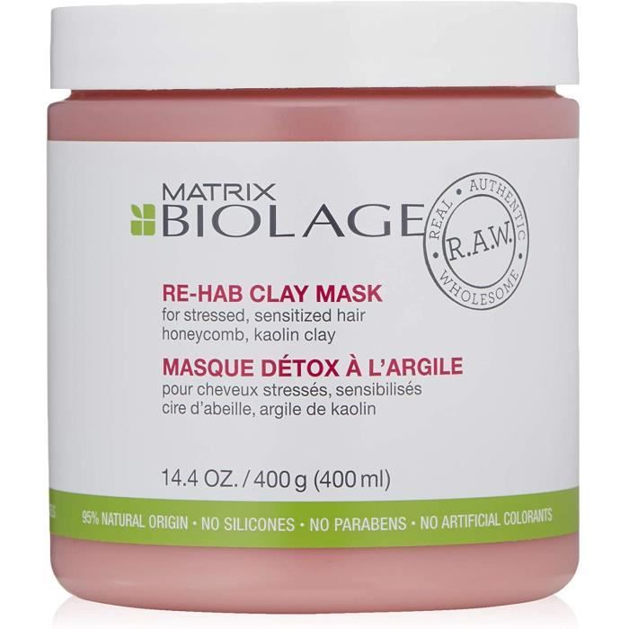 Soins et masques pour les cheveux Matrix Biolage R.A.W. Re-Hab 