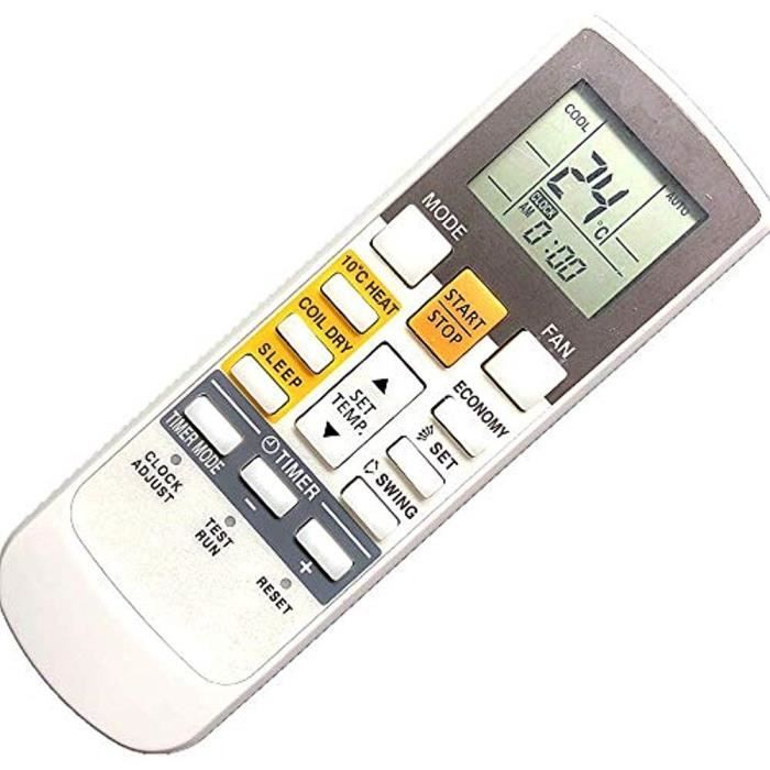 REMPLACEMENT CLIMATISEUR TELECOMMANDE POUR FUJITSU INVERTER AR-RAE7E AR-RAE1E GENERAL RA-RAEIE