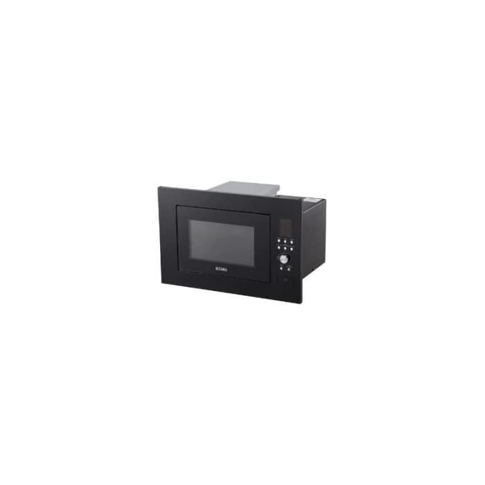 Suinga - Micro-ondes encastrable avec gril capacité 20 L puissance 1400 W couleur noir