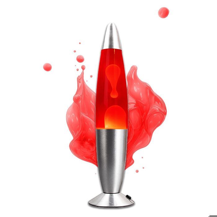 Lampe Lave Enfant Rouge Lampe A Lave Magma Lampes De Chevet Enfant Cadeau Adulte Lampes à Mouvement Liquide