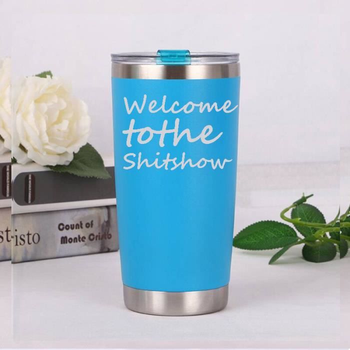 Gobelet Réutilisable Personnalisé Avec Couvercle Et Paille