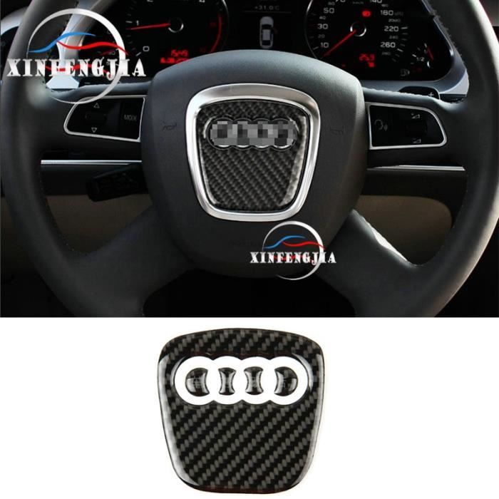 SummerPlus Autocollant diamant décoratif pour volant de voiture compatible  avec Audi A3 A4 A5 A6 Q5 Q7 (compatible avec anneau intérieur Audi) :  : Auto
