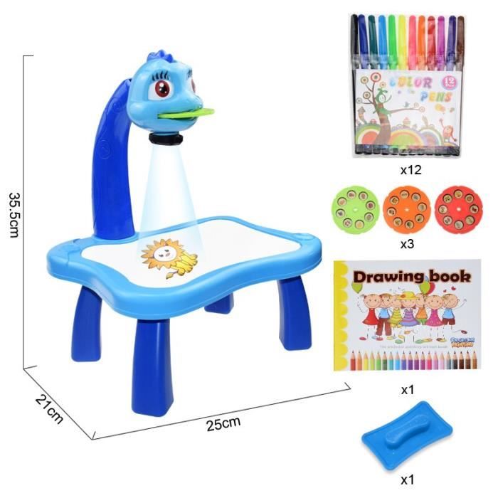 Projecteur De Dessin Optique Pour Enfants Et Débutants - Outil Portable Pour Dessiner Sur Papier, Vêtements Et Plus