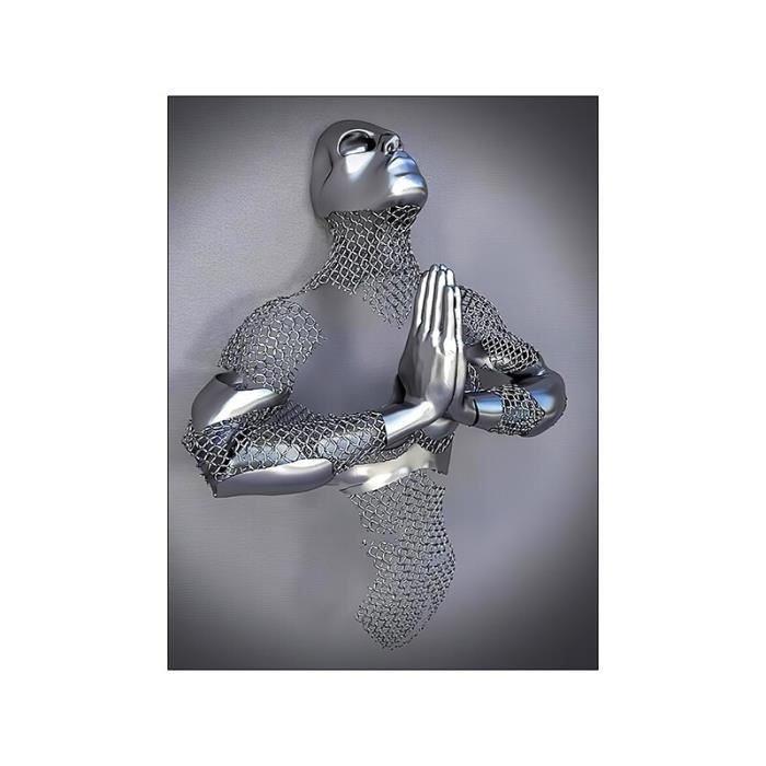 Figurine De Poche Saint Antoine Avec Enfant - 3 Cm En Métal Argenté - Étui De Protection - Béni - Pour Voiture, Voyage