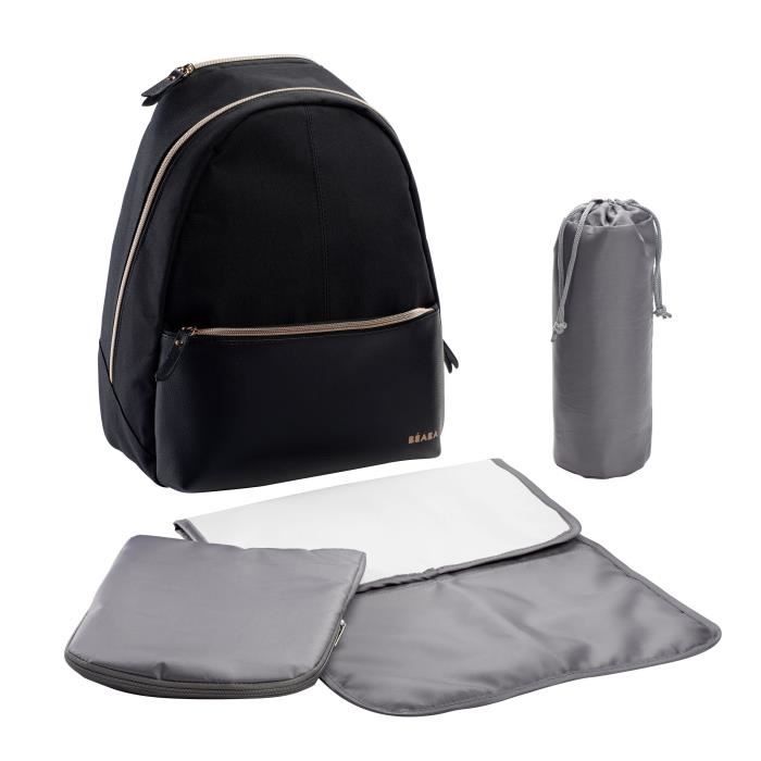 CHILDHOME Sac à dos à langer San Francisco 30x15x40 cm Noir - Cdiscount  Puériculture & Eveil bébé