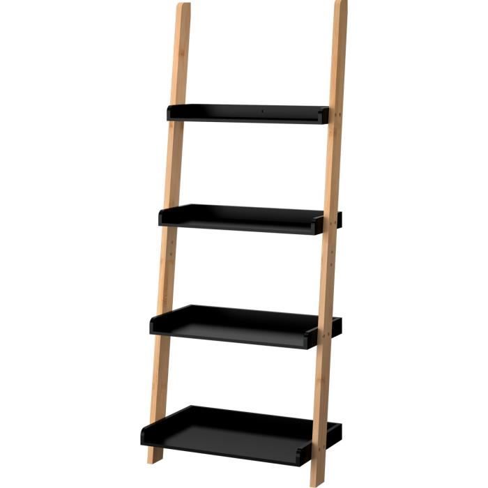 Etagere Bambou Noire Achat Vente Pas Cher