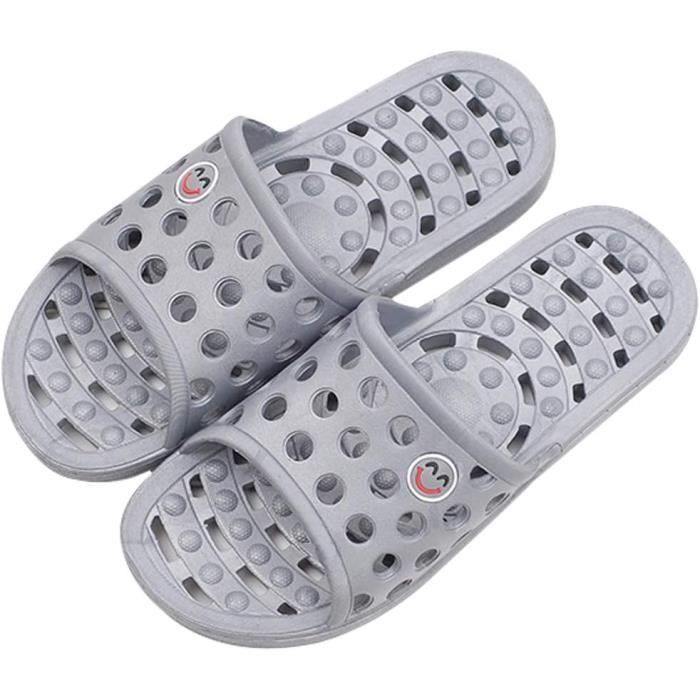 Claquettes Enfant Pantoufles De Bain – Sandales Antidérapantes Pour Piscine, Plage, Douche – Garçons Et Filles