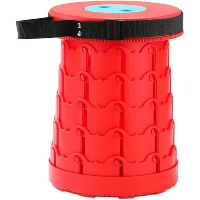 Tabouret Pliant Portable, Tabouret Pliable De 11 Pouces De Hauteur