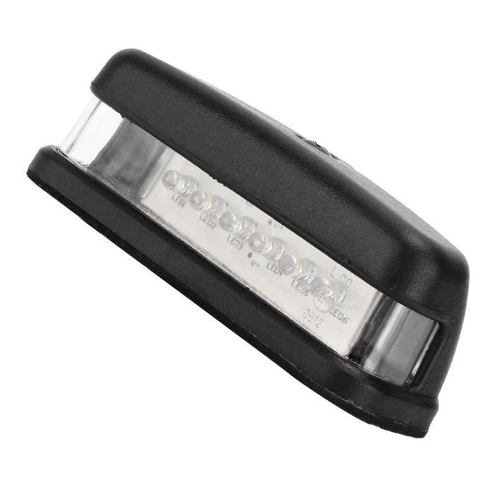 Lampe LED Pour Plaque D'Immatriculation, Éclairage Universel Haute Luminosité, Compatible Avec Divers Véhicules, Installation Facile, Design Élégant Et Durable, Conforme Aux Normes De Sécurité