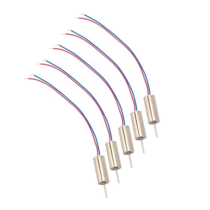 Moteur Sans Noyau, 5pcs CC 4.5V 0.12A 0.12W 32250RPM Micro Moteur Sans