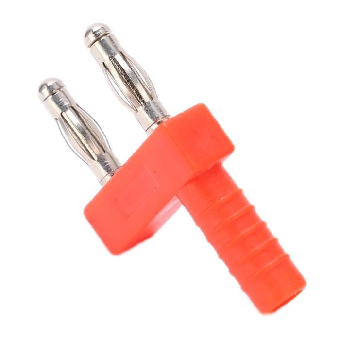 Câble Banane Double 4 Mm Haute Conductivité - Pour Multimètres Et Instruments De Test - Longueur 1 M - Isolation 600V
