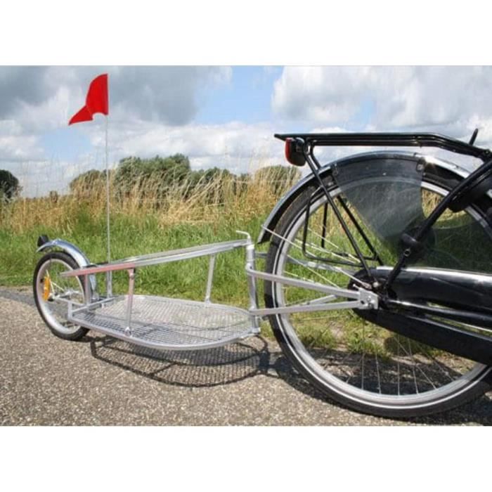Roue De Remorque Vélo 20 Pouces (50,8 Cm) - En Caoutchouc Et Fer - Excellente Traction, Remplacement Facile - Pour Remorques Enfants, Bagages