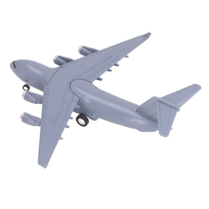 Maquette Avion De Chasse 1/72 Avec Support Et Échelle – Modèle Détaillé Gris, Idéal Pour Collectionneurs Et Enfants !