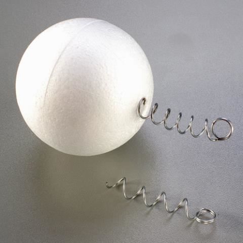 Lot 25 Accroches en plastique, Crochets de suspension pour oeufs en plastique ou ouate