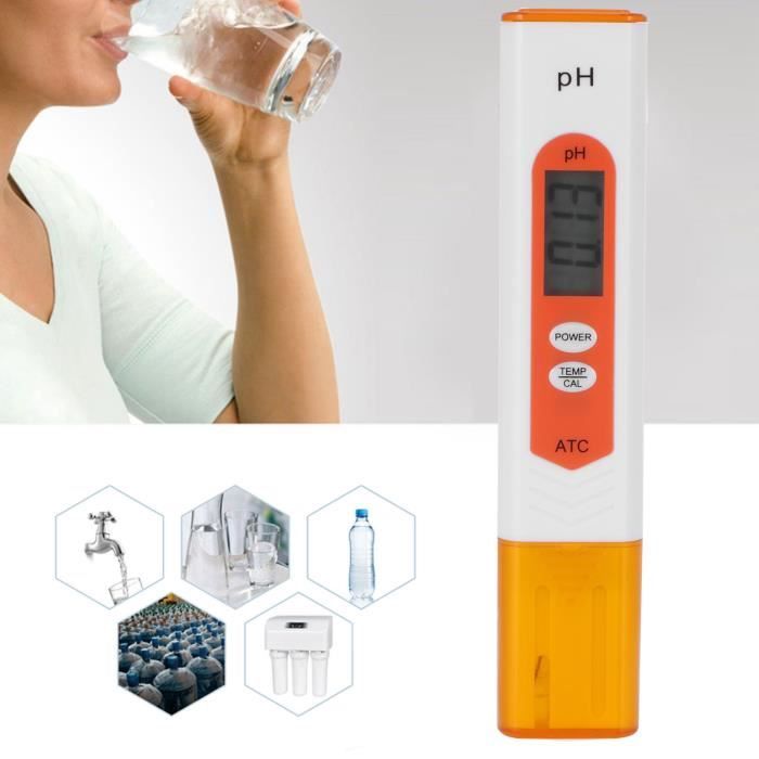 ESTINK PH mètre Instrument de détection de la qualité de l'eau, testeur