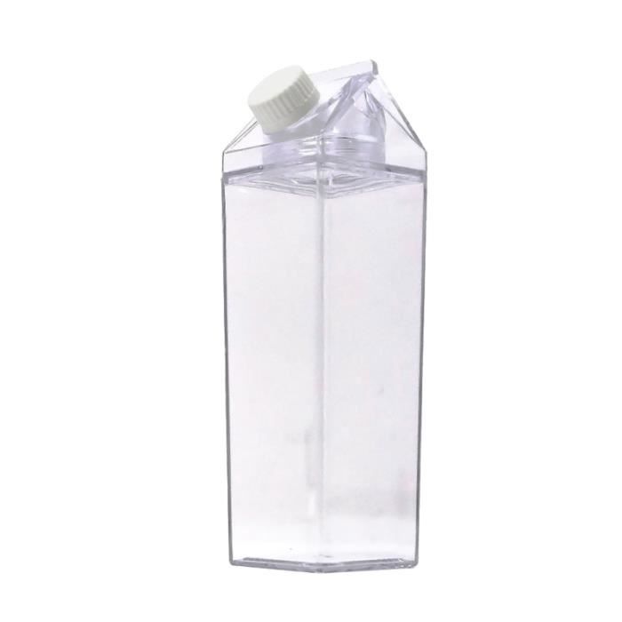 Bouteille en plastique transparente 500 ml de lait Boisson