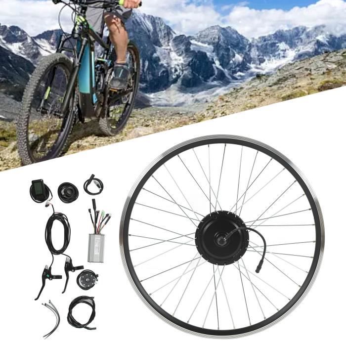 PIN Hililand kit de moteur de conversion de vélo électrique de roue arrière Kit de roue de moteur d'entraînement arrière 48 131099