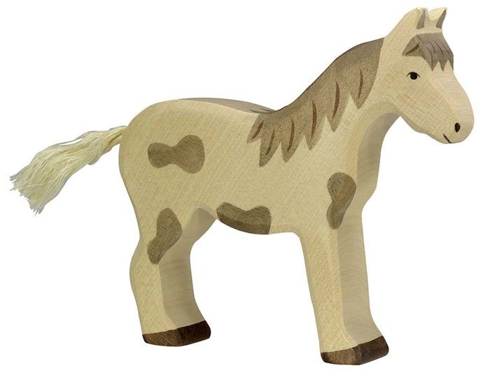 Holztiger - 2041141 - Figurine Chevalier À Cheval - Bleu