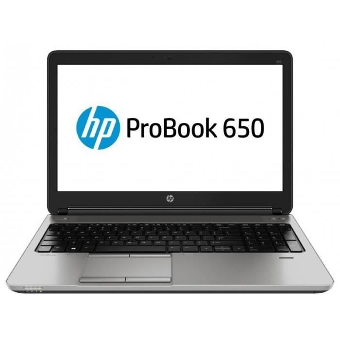 Top achat PC Portable HP ProBook 650 G1 - i3 2.4Ghz 4Go 120Go SSD WIFI W10 pas cher