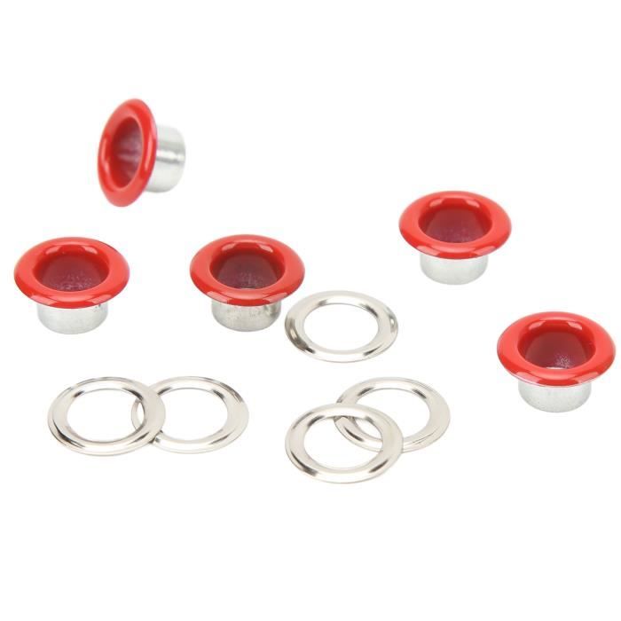 Tiiyee Lot De 2 Moules à Boucle à Œillets Outil Installation Manuelle Cuir Tissu - 3mm à 20mm