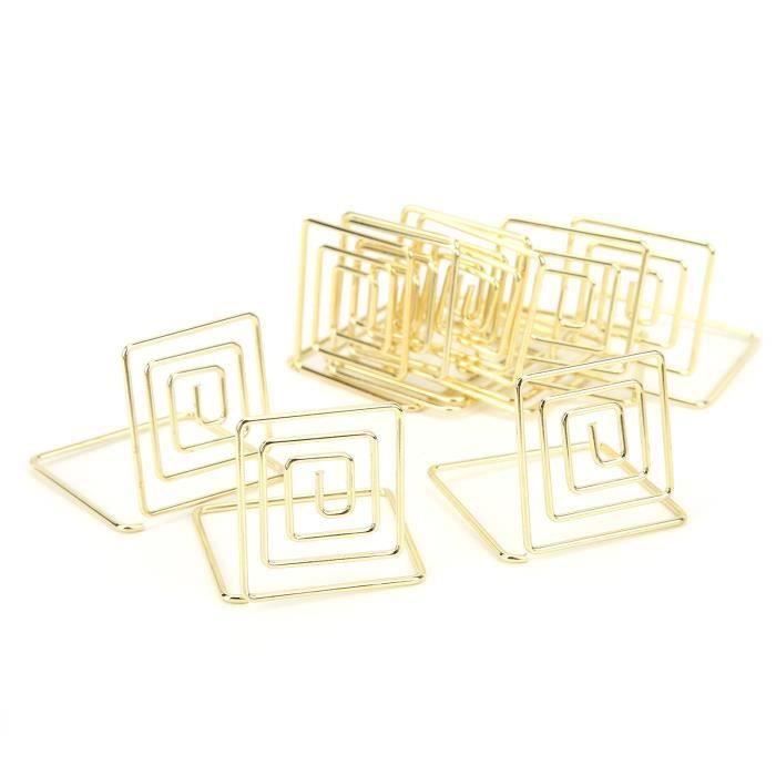 Porte-cartes De Visite En Alliage Aluminium - Support Bureau Bleu, 10,5x4,4x4,5 Cm