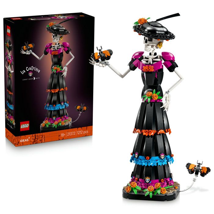 LEGO Ideas 21372 La Catrina Set de Construction pour Adulte Décoration DIY Dia del Muertos Cadeau
