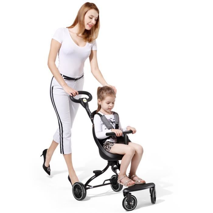 19 Nouvelle Poussette Bidirectionnelle Legere Pliable Avec Bebe A Quatre Roues Pour Enfants Achat Vente Nacelle 19 Nouvelle Poussette Bid Cdiscount