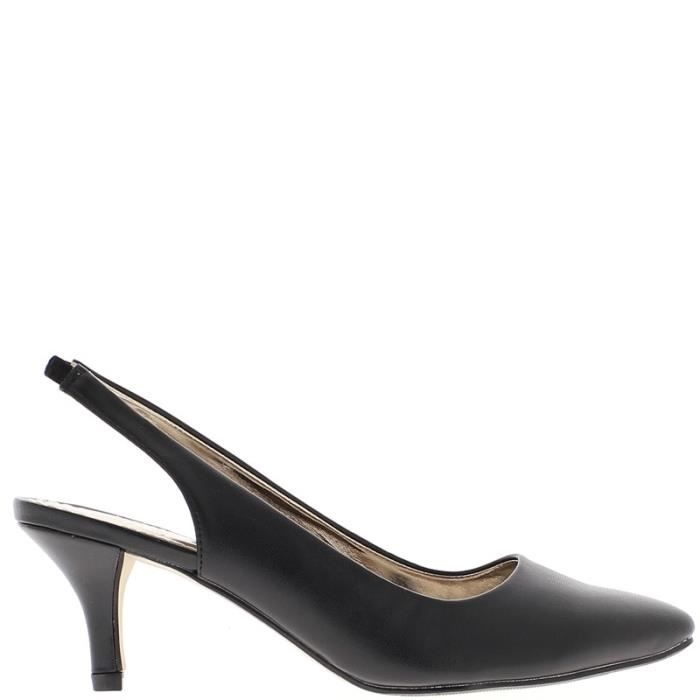 escarpin bride arriere