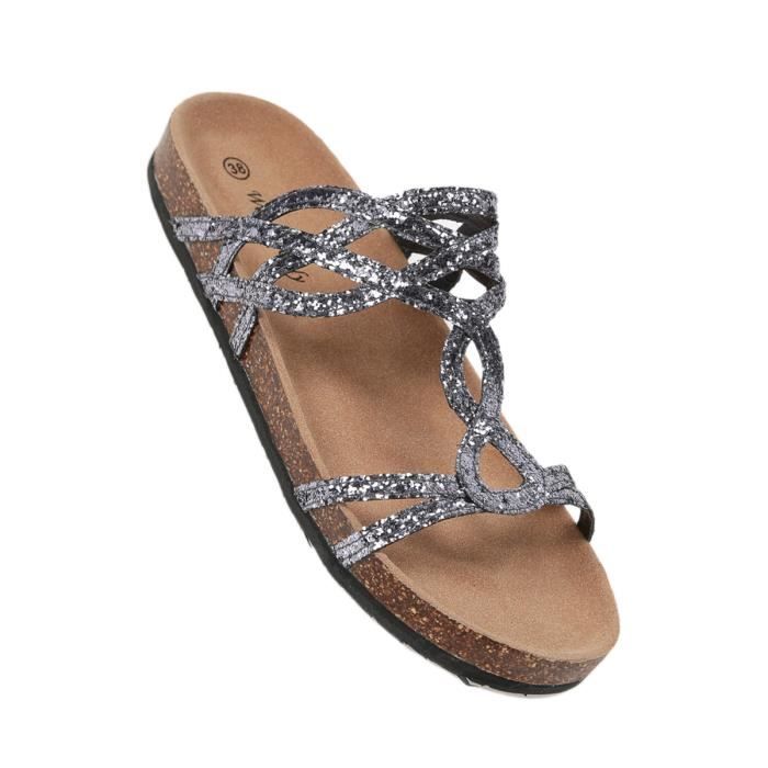 nu pied confort femme soldes