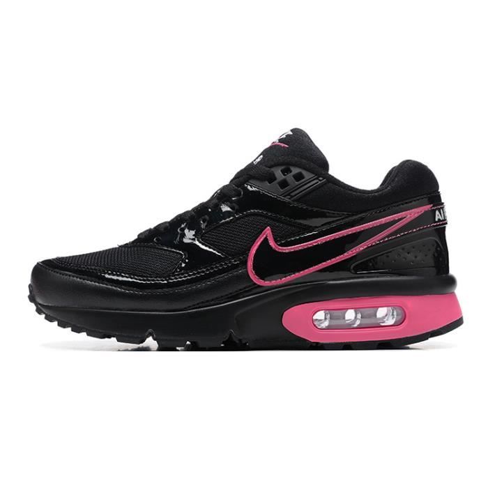 Basket noir et rose femme sale