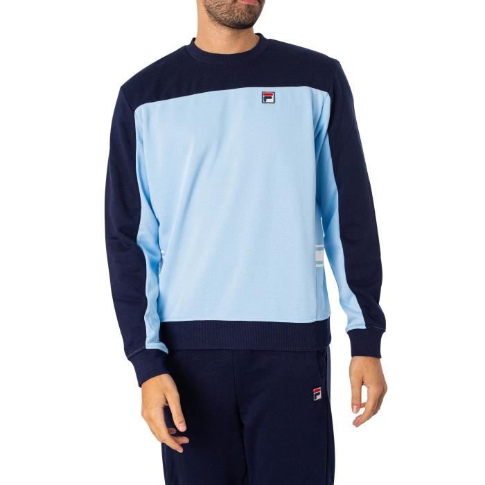 Pull fila homme best sale bleu