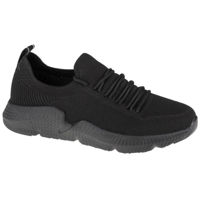 BIG STAR Sneakers Femme Big Star Shoes DD274579 - Noir - Lacets - Plat
