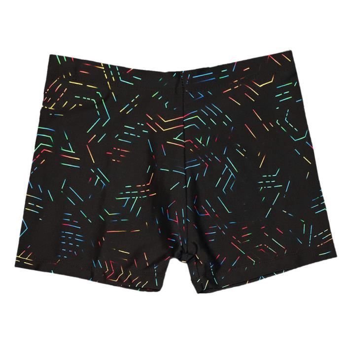 Boxer De Bain Homme Sun Project - Noir/Jungle, 82% Polyamide 18% élasthanne