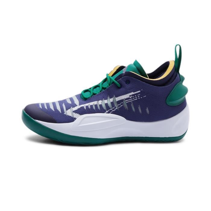Chaussures de basketball indoor femme Puma Rise Nitro June Ambrose - patriot blue/vert foncé - 47 Chaussures de basketball indoor femme Puma Rise Nitro June Ambrose - patriot blue/vert foncé - 47