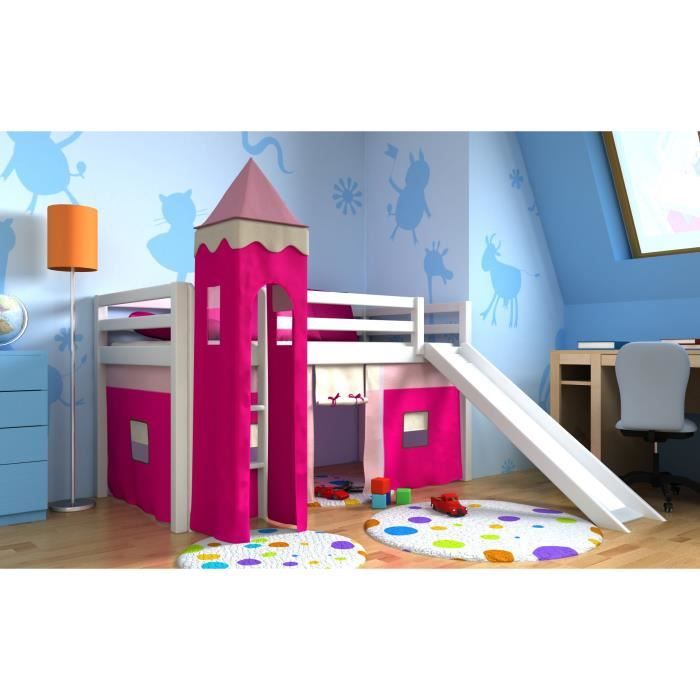 Lit Chateau Cdiscount