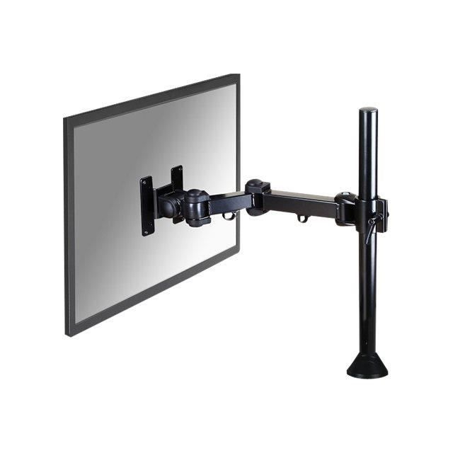 NEWSTAR Support de montage sur bureau – Pour écran LCD – Bras réglable – Taille décran : 10-30 – Noir