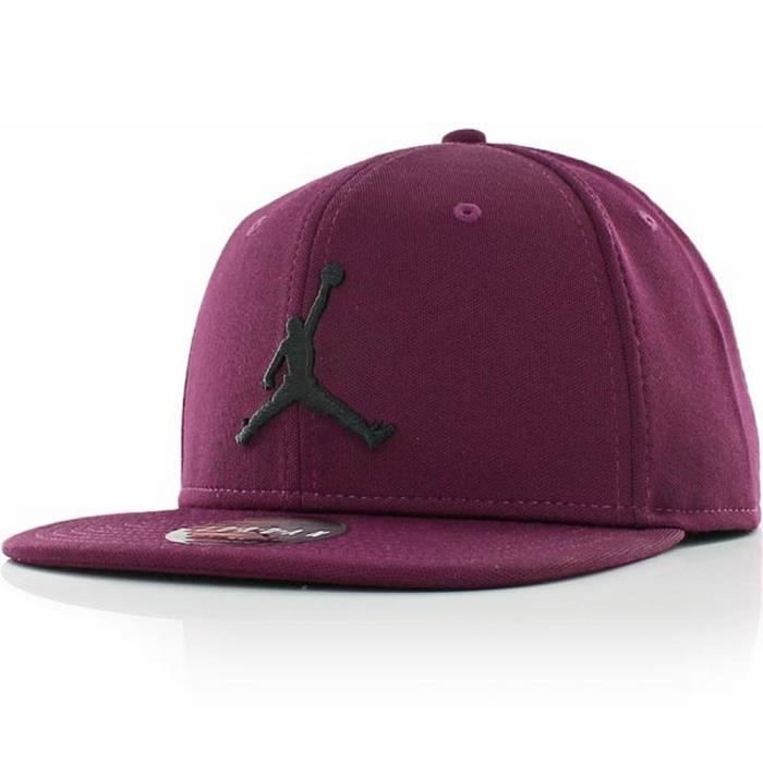 Casquette Homme Nike Air Jordan Bordeaux Logo brod bordeaux