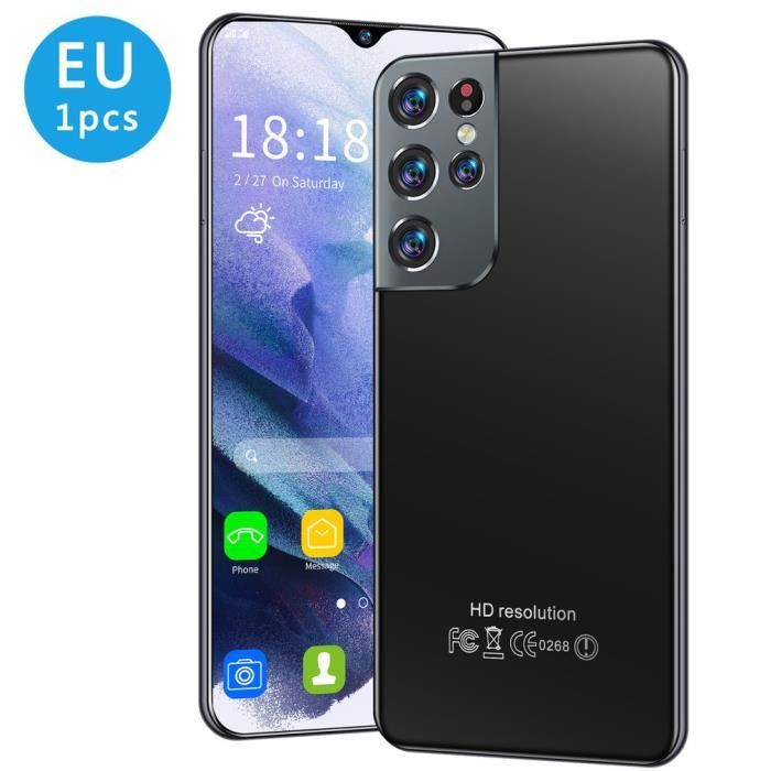 S21 Ultra Smartphone 6,7 pouces Norme européenne Noir 1G   8G ...
