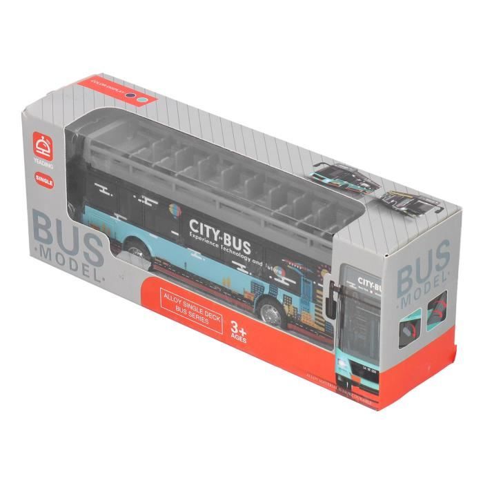 SALALIS Modèle de voiture Modèle de Bus Jouet de Véhicule à Tirer