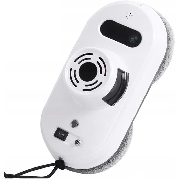 Fmart W7 Robot Nettoyeur De Vitres Avec Pulvérisation - 3800Pa Aspiration Puissante, Réservoir 50ml, IA SLAM 3.0
