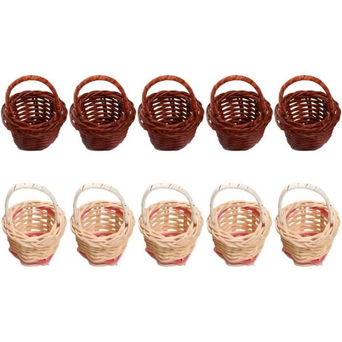 Panier Miniature En Osier Pour Poupée - France, Fin XIXème (antiquité)