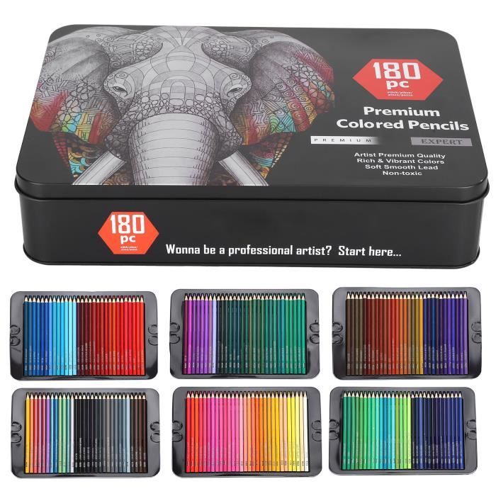 TMISHION Crayon De Couleur De Dessin Crayon De Couleur Professionnel 
