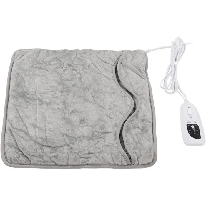 Coussin Chauffant électrique Pour Pieds – 6 Températures (40-60°C), Minuterie, Lavable En Machine, 40x40 Cm