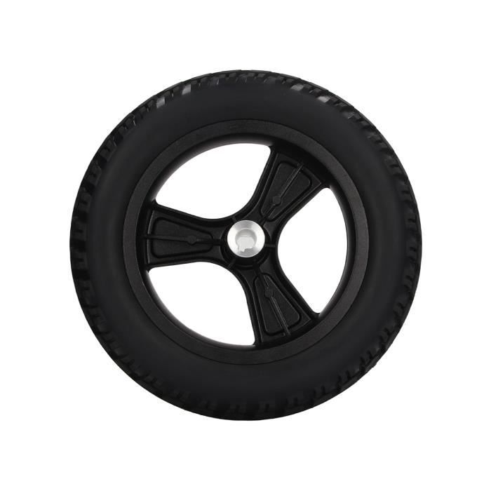 Lot De 2 Roues De Rechange Pour Poussette - Avant Et Arrière, Pneus Antidérapants, Compatibles Poussettes Et Chariots - 9