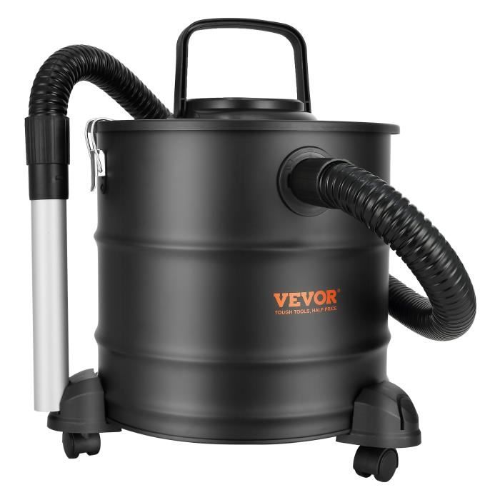 Aspirateur à Cendres 10L - 600W - Pour Cheminée, Poêle, Barbecue - Filtre Haute Performance - SKANA