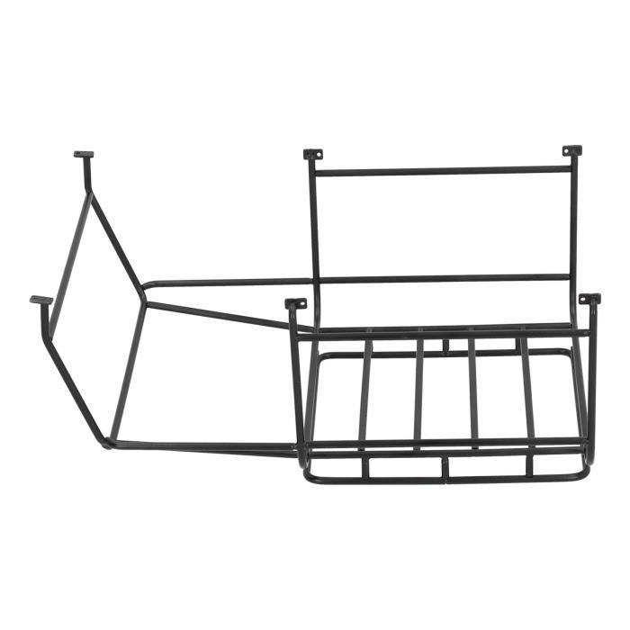 Porte-bagages/Barre De Toit Pour Voiture RC Kyosho Jeep 1/18 - En Métal Noir (48g)