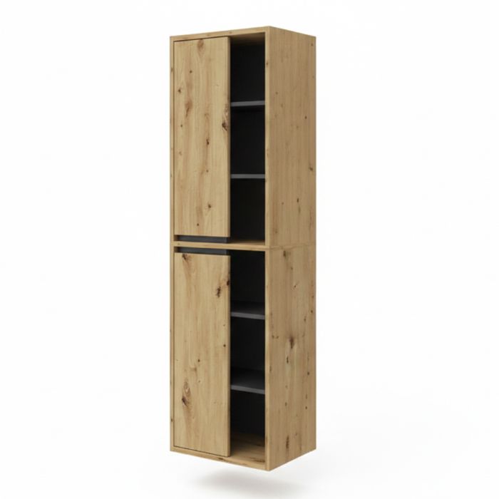 Armoire de salle de bain Viola 50x170cm Chêne Artisan Vicco 33904 Armoire de salle de bain Viola 50x170cm Chêne Artisan Vicco 33904
